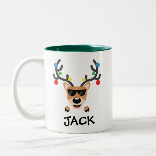 Holiday Coffee Tasse | Coole Rentiere (Links)