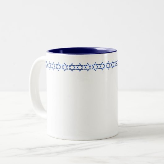 Holiday Coffee Tasse Star von David (Vorderseite Links)