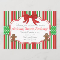 Holiday Cookie Exchange Ginger Brot Männer