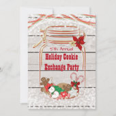 Holiday Cookie Exchange Mason Jar Einladungen (Vorderseite)