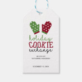 Holiday Cookie Exchange Party Weihnachtsfeiertage  Geschenkanhänger (Vorderseite)