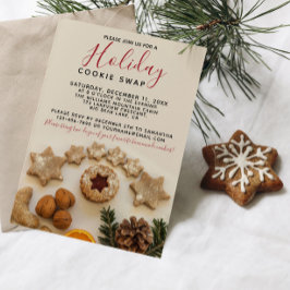 HOLIDAY COOKIE SWAP Cookie Exchange Party Einladung