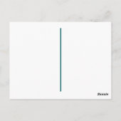 Holiday Cookies & coffee/tea Sip & See Babydusche Postkarte (Rückseite)