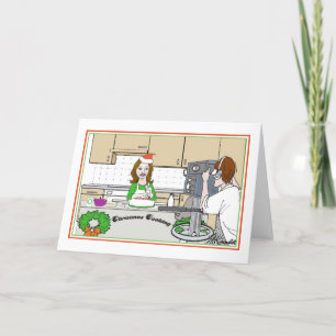 Holiday Cooking Show Feiertagskarte