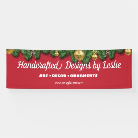 Holiday Craft Messe oder Kunstausstellung Banner (Horizontal)