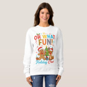 Holiday Crew Weihnachten Sweatshirt (Vorne ganz)