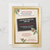 Holiday Crimes Unit – Reindeer Repeat Offender Einladung (Rückseite)