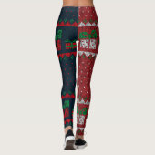 Holiday Cross Stitch Leggings (Rückseite)