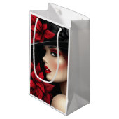 HOLIDAY CROWN #5 Geschenktasche Kleine Geschenktüte (Vorderseite Schrägansicht)