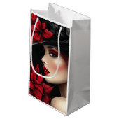 HOLIDAY CROWN #5 Geschenktasche Kleine Geschenktüte (Rückseite Schrägansicht)