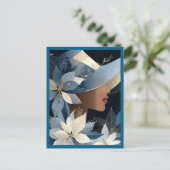 HOLIDAY CROWN #6 Postcard Postkarte (Stehend Vorderseite)