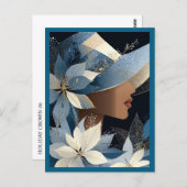 HOLIDAY CROWN #6 Postcard Postkarte (Vorne/Hinten)