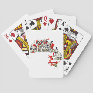 Holiday Dalmatiner Pups Spielkarten