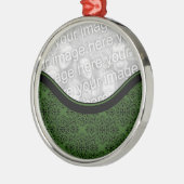 Holiday Damask Premium Ornament (Links)