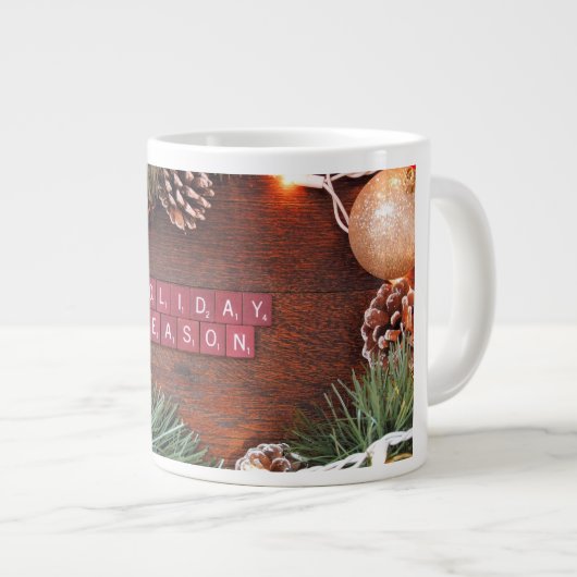 Holiday Day Jumbo-Tasse (Vorderseite Rechts)