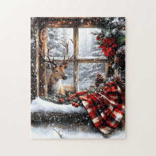 Holiday Deer Game Puzzle