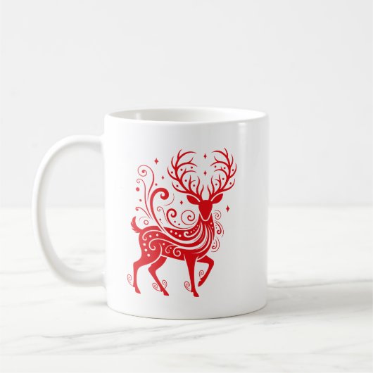 Holiday Deer Kaffeetasse (Links)