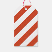 Holiday Deer Personalisiert Geschenkanhänger (Rückseite)