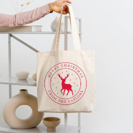 Holiday Deer Wiederverwendbare Tasche Weihnachtsge