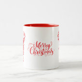 Holiday Deer Zweifarbige Tasse (Mittel)