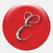 Holiday Designs Siegel Runder Aufkleber (Vorderseite)