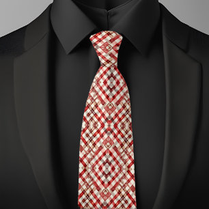 Holiday Diamond Pattern Krawatte