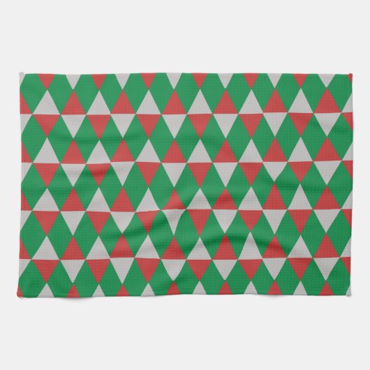 Holiday Diamonds Geschirrtuch (Horizontal)