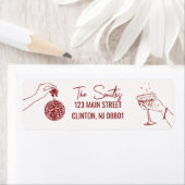 Holiday Disco Address Labels (Insitu)