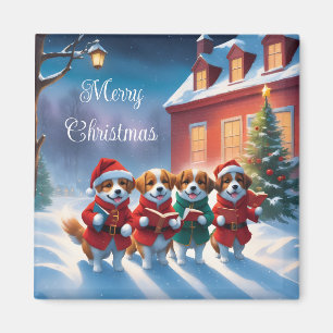 Holiday Dogs Magnet