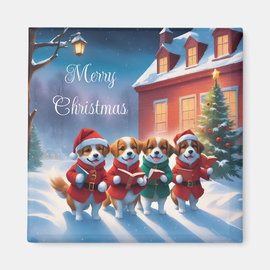 Holiday Dogs Magnet (Vorne)