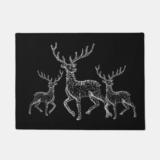 Holiday Doormat-Deer Fußmatte (Vorderseite)