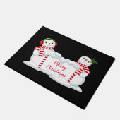 Holiday Doormat-Snowman Fußmatte (Schrägansicht)