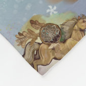 Holiday Dreamcatcher Western Gemustert Fleecedecke (Ecke)