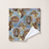 Holiday Dreamcatcher Western Pferde Muster Badhandtuch Set (Waschlappen)