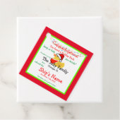 Holiday Duck Tag Geschenkanhänger (Beispiel)