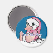 Holiday Ducky Magnet (Vorderseite/Rückseite)