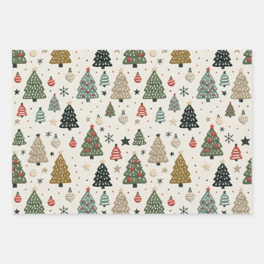 Holiday Echoes Geschenkpapier Set (Vorderseite 2)