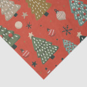 Holiday Echoes-Red Seidenpapier (Detail)