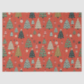 Holiday Echoes-Red Seidenpapier (Vorderseite)