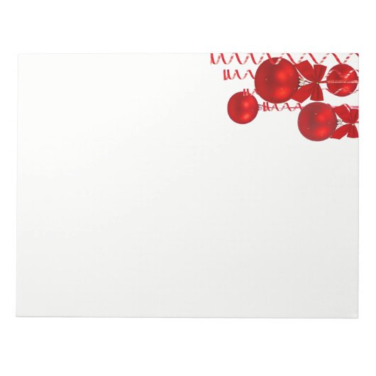 Holiday Editor Notizblock (Vorderseite)