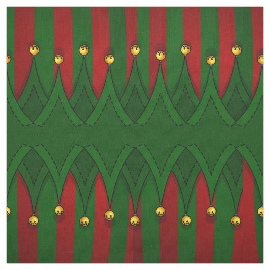 Holiday Elf Fabric Weihnachtsstoffe Custom Stoff (Muster)