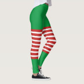 Holiday Elf Leggings Candy Cane Weihnachten (Rechts)
