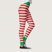 Holiday Elf Leggings Candy Cane Weihnachten (Rechts)