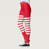 Holiday Elf Leggings Candy Cane Weihnachten (Links)