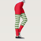 Holiday Elf Leggings Candy Cane Weihnachten (Rechts)