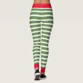 Holiday Elf Leggings | Christmas Elf Costume Pants (Rückseite)
