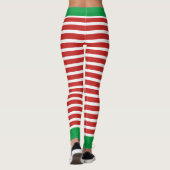 Holiday Elf Leggings | Christmas Elf Costume Pants (Rückseite)