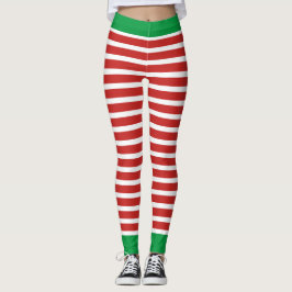 Holiday Elf Leggings | Christmas Elf Costume Pants