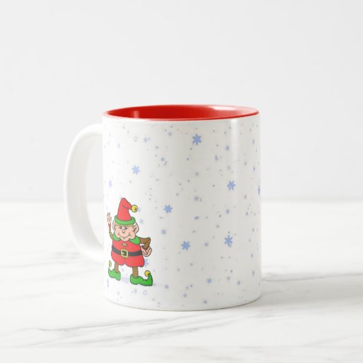 Holiday Elf Tasse (Vorderseite Links)