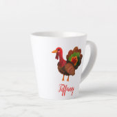Holiday Erntedank Türkei Milchtasse (Rechte Ecke)